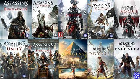 assassin's creed pc games in order